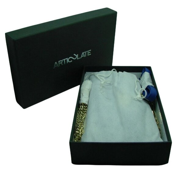Articulate Inter-changeable Clutch Purse 2 Straps Included RFID Royal Blue NIB - Picture 12 of 12